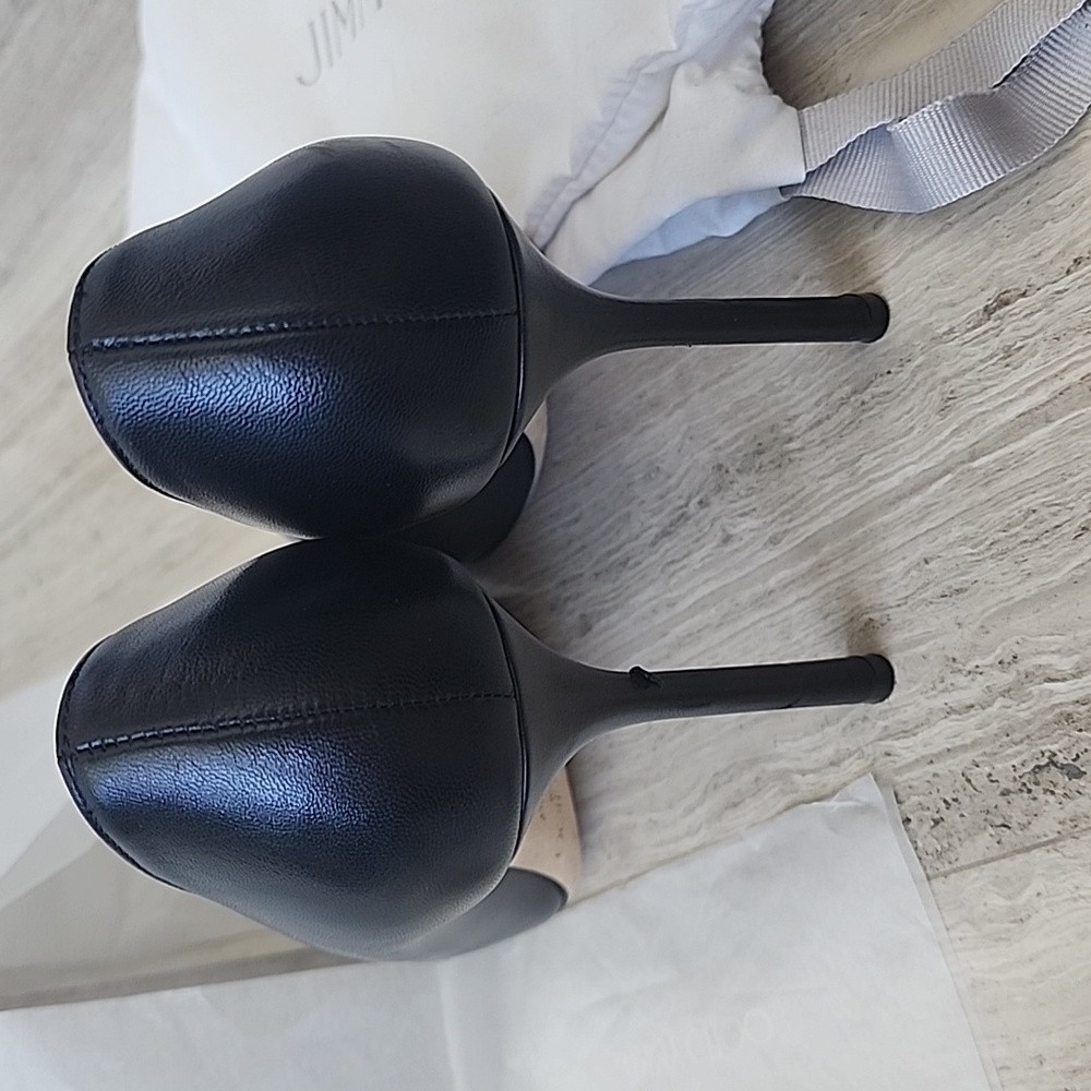 Jimmy Choo Romy 100 Pumps - Picture 10 of 12